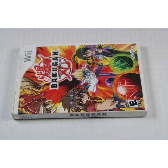 Bakugan Battle Brawlers (Nintendo Wii, 2009) Complete VG Tested Free S&H - Picture 2 of 9
